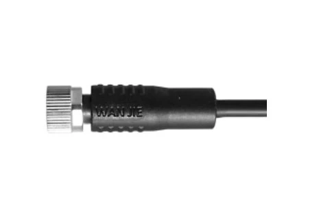 M8 Female Straight UnShield B-Κωδικοποίηση 5PIN PVC 3.0M M8X1.0
