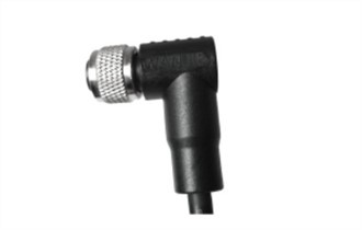 M12 Female Angled UnShielded A-Κωδικοποίηση 4PIN PUR Cable 3.0M M12*1.0