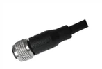 M12 Female Straight UnShield A-Κωδικοποίηση 3PIN PUR Cable 3.0M M12X1.0
