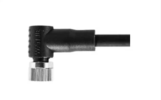 M8 Γυναικεία Ορθή Γωνία UnShield A-Κωδικοποίηση 4PIN PUR 3.0M M8X1.0