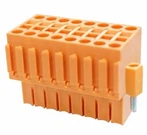 Βύσμα ελατηρίου Διπλό Επίπεδο Βύσμα βήματος 3,5 mm με φλάντζα